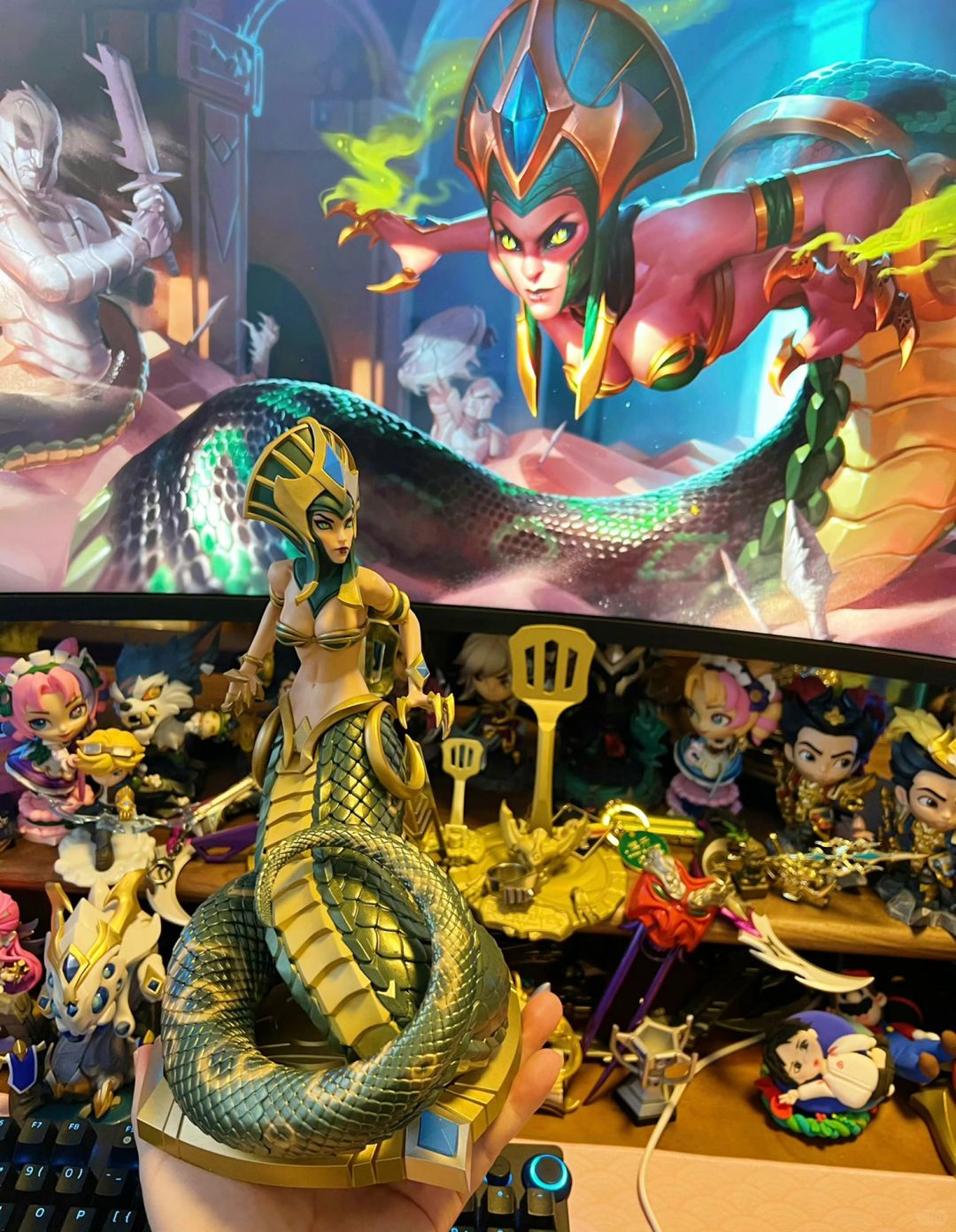 蛇女手办来啦！