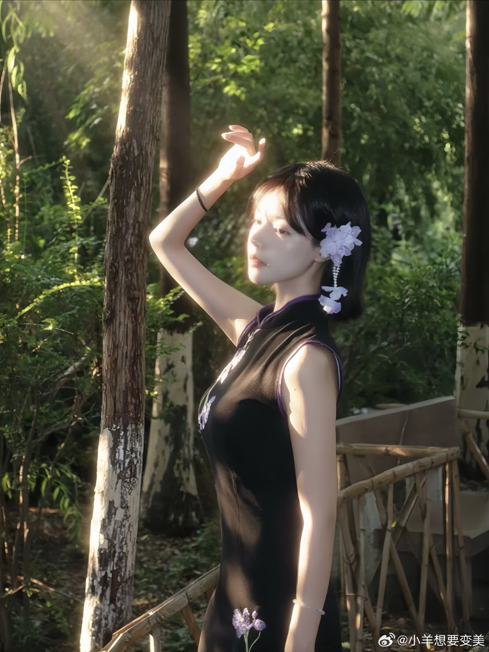 阳光☀️正好时尚博主穿什么我的日常plog旗袍