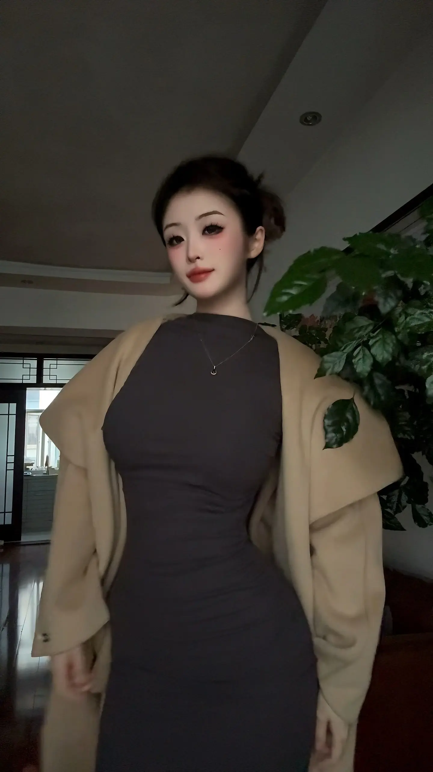 穿上大衣就是mommy