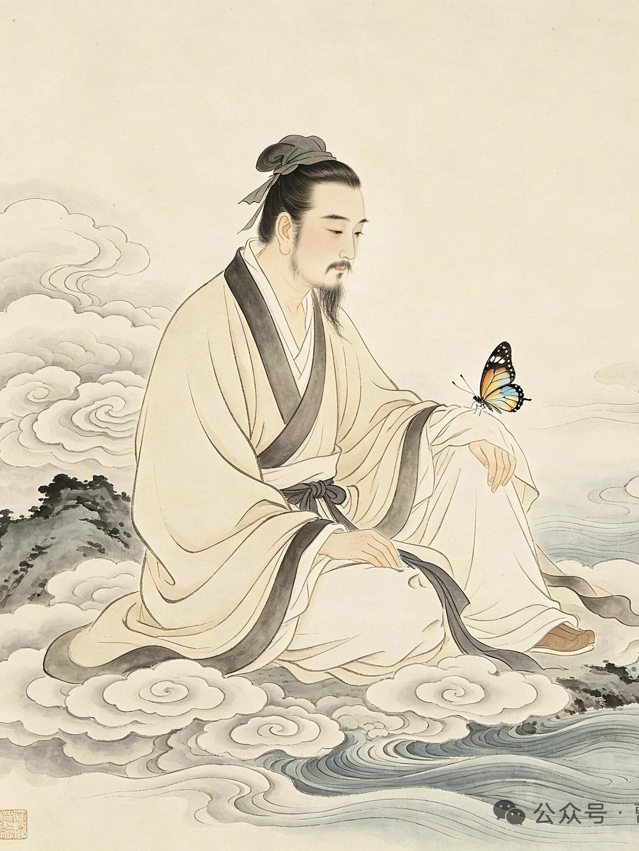 捣练子·禅心
尘事淡，寸心宽，
一念空时万念安。
梦蝶翩跹云水外，
静看残月照栏