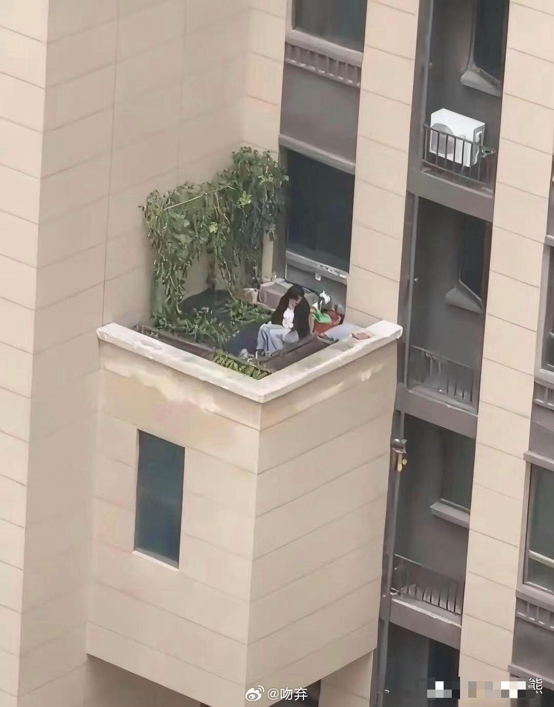 胆子也太大了，也没有围栏，这算不算违建？ 