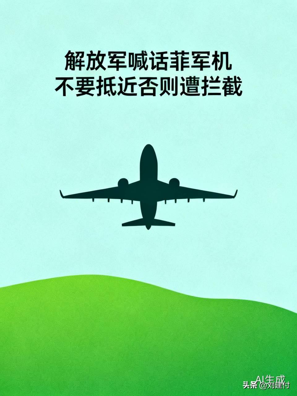 解放军喊话菲军机不要抵近否则遭拦截 解放军喊话菲军机，别抵近，不然就拦截！这事儿