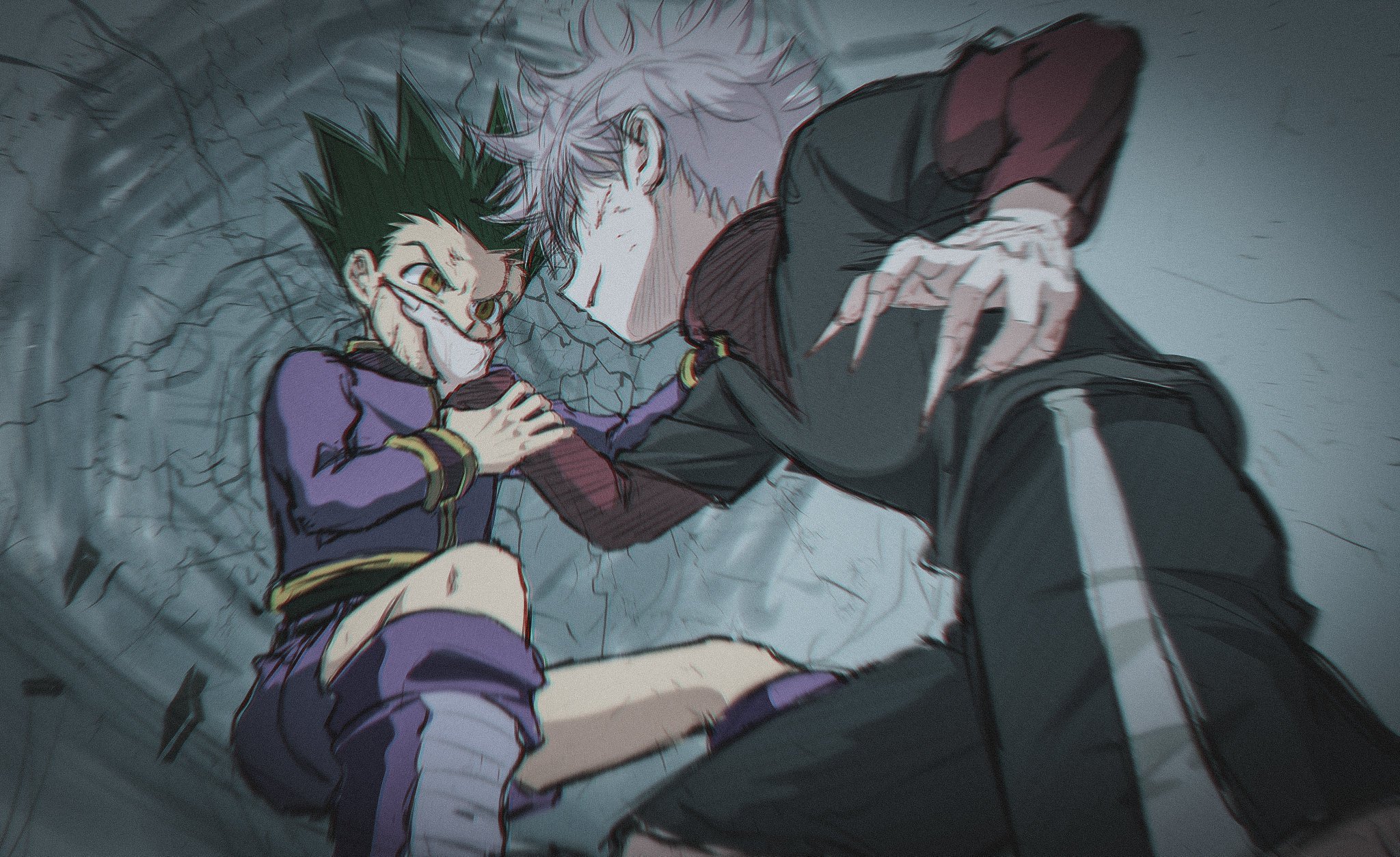 全职猎人动漫仲夏狂欢季 就这个奇杰真的好好看啊老师太会画.绘：HXH_EMO暑期