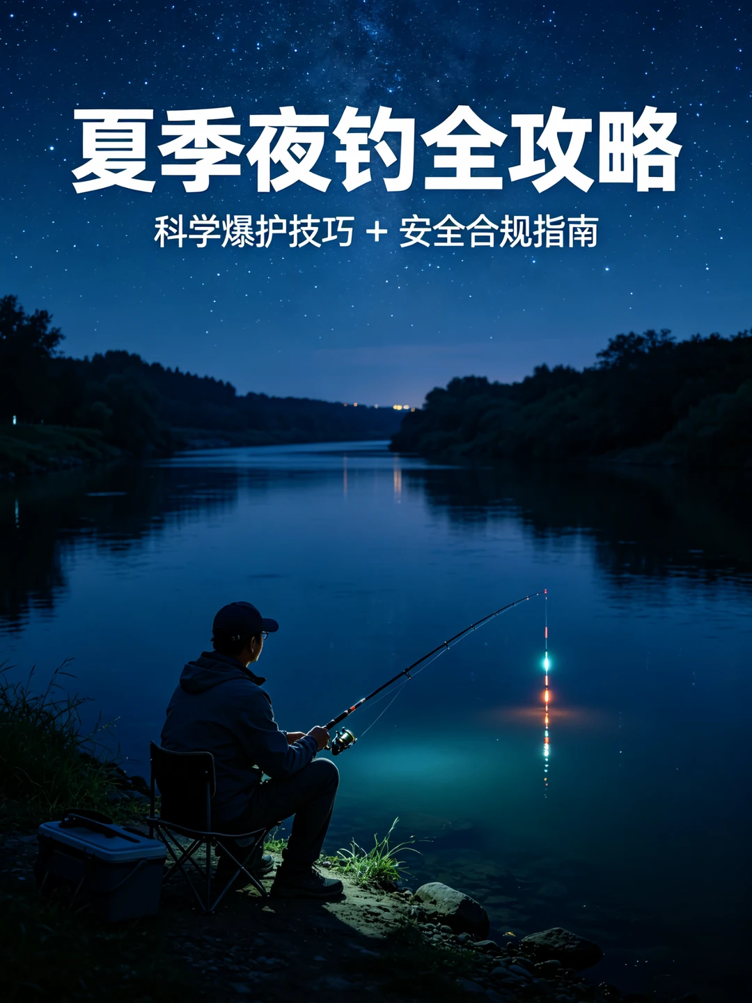 为什么别人夜钓总爆护？总结了5个小细节