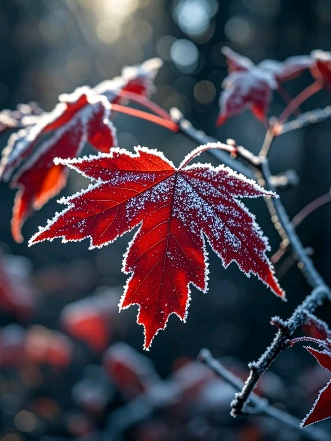 冬日生活打卡季冬季银装素裹，雪花飞舞，寒冷中带来宁静与纯洁，美丽如童话世界令人心