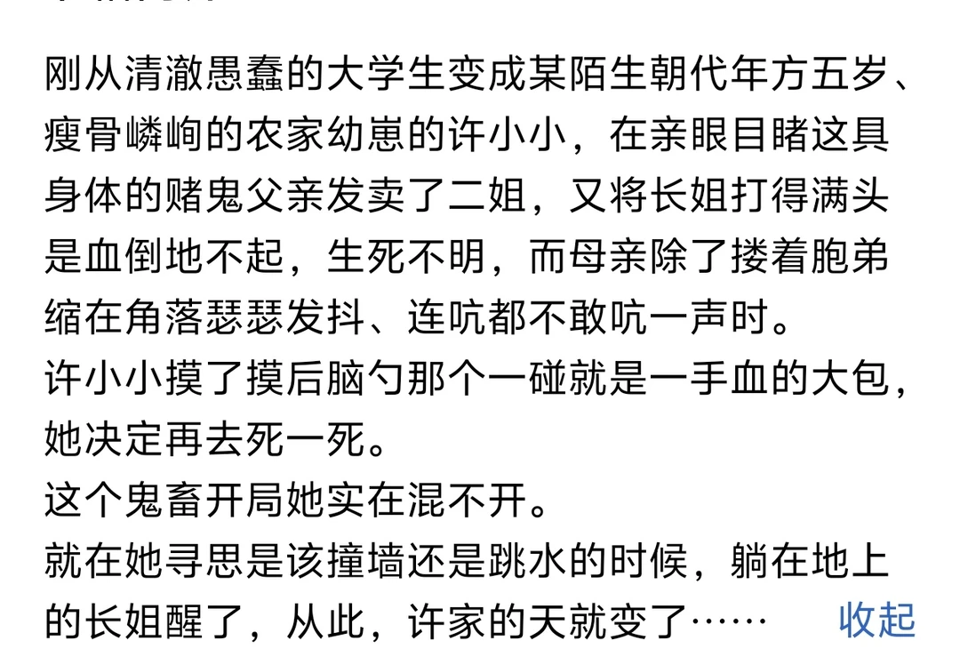 《大丰最强家族：我们的外挂是长姐》小说