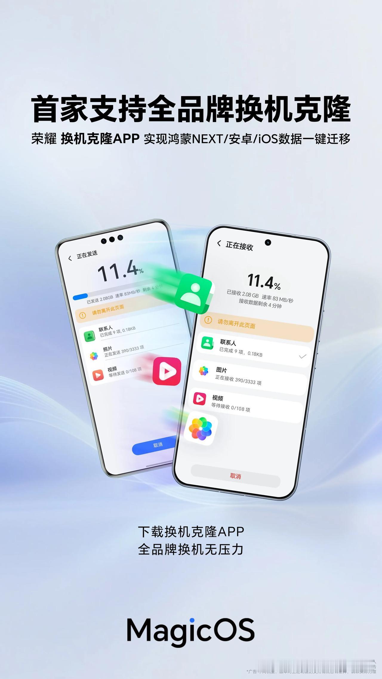家人们谁懂啊！换手机最头疼的就是数据迁移，不同系统来回折腾简直让人崩溃！但今天荣