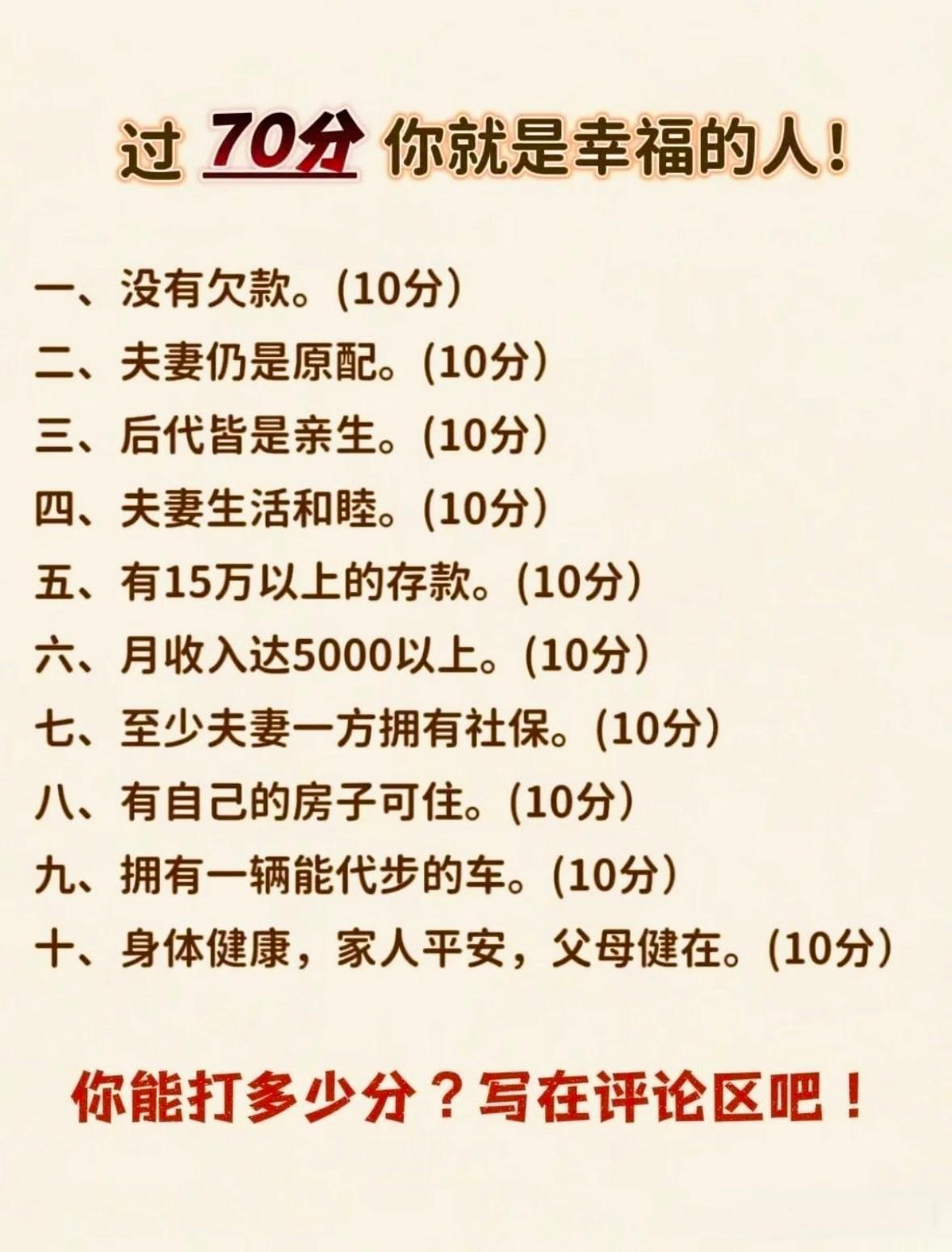 我相信人人都是一百分 