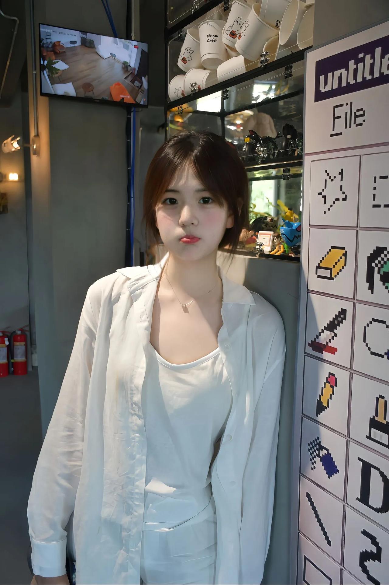 女孩 美少女 颜值 青春 美腿控 穿搭 绝色