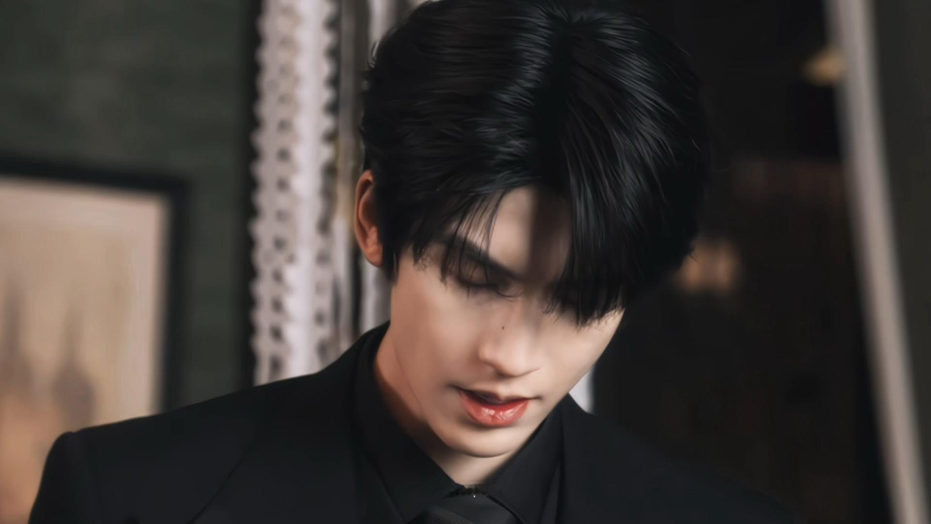 all black又丧丧的慕容清峄实在太美味了谁懂🥺这一秒过火