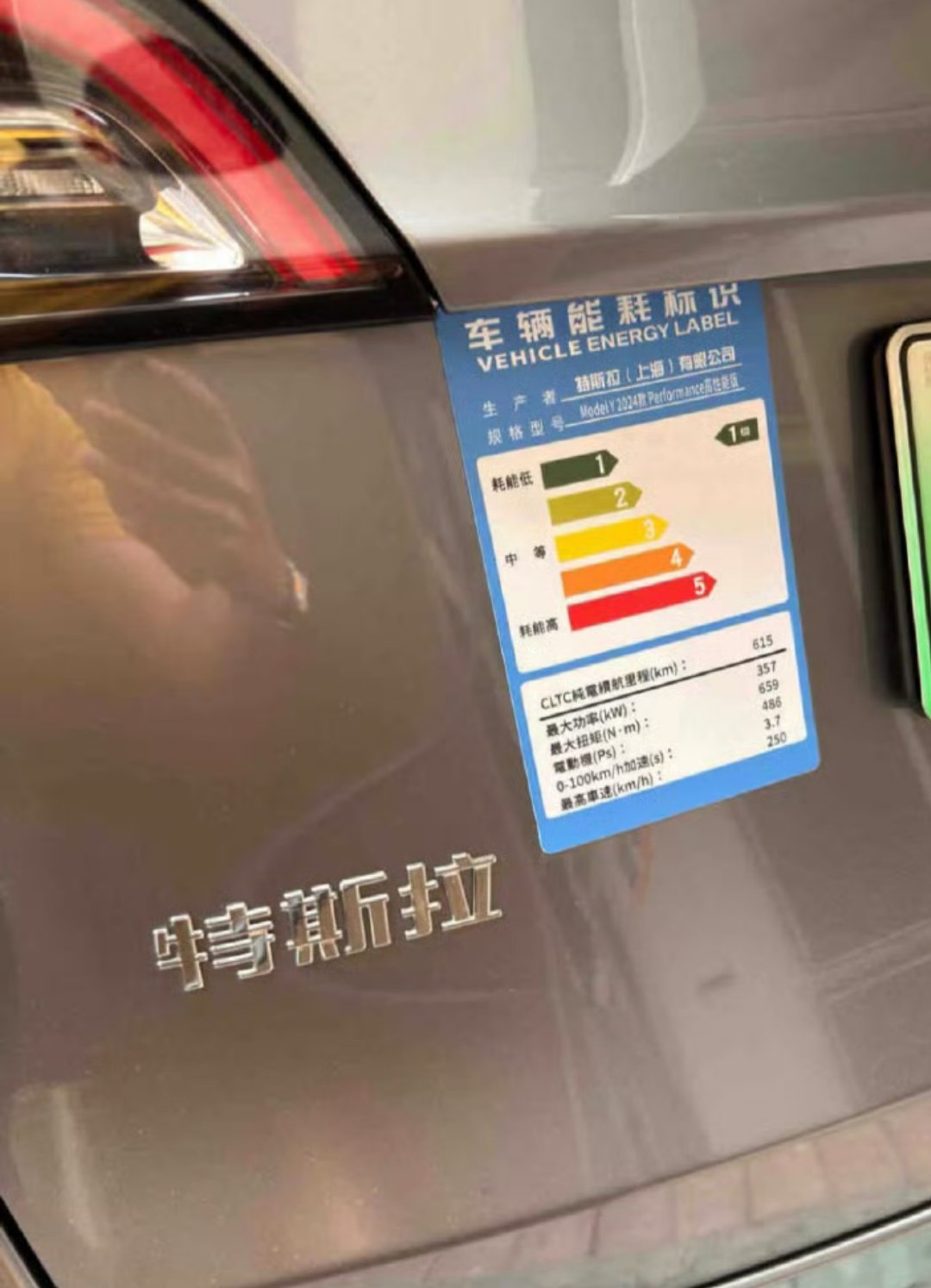 汽车也有自己的能耗表 ​​​