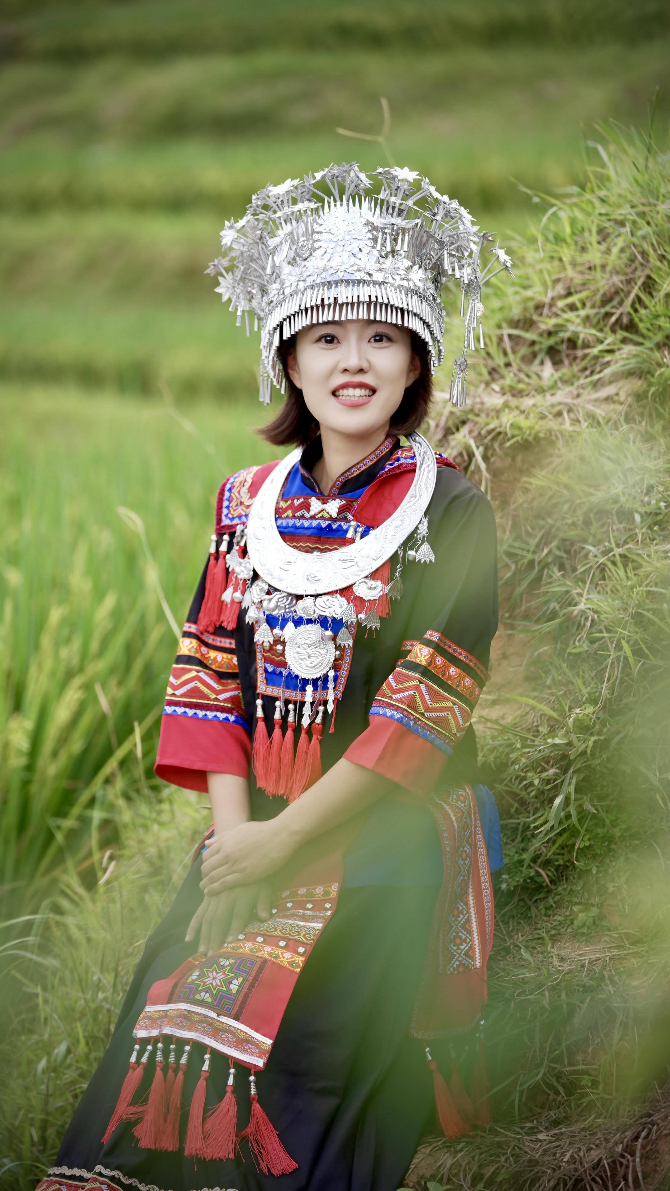 广西桂林，龙脊梯田。 山是龙的脊，田是云中梯，我遇见了秀美桂林。