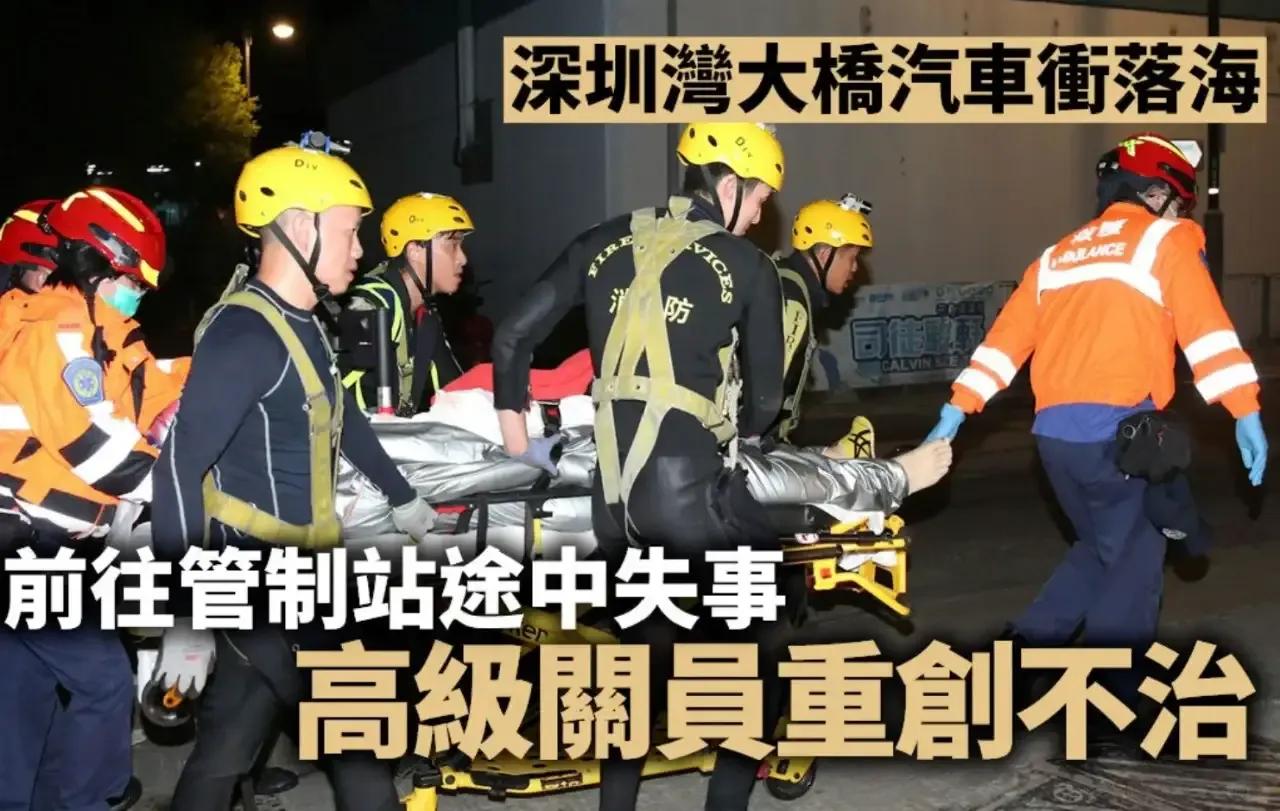 “致命交通意外”，突发！深圳湾大桥的悲剧：一海关人员驾车坠海而亡，生前是驻守深圳