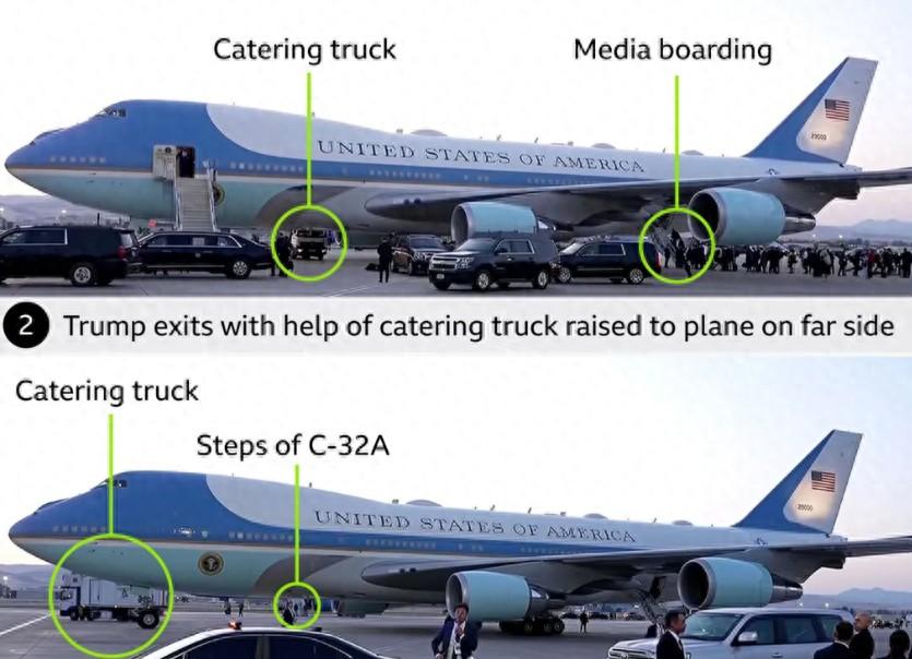 空军一号真成诱饵？

懂王上演餐车版金蝉脱壳。

事情听起来像电影，但关键细节如