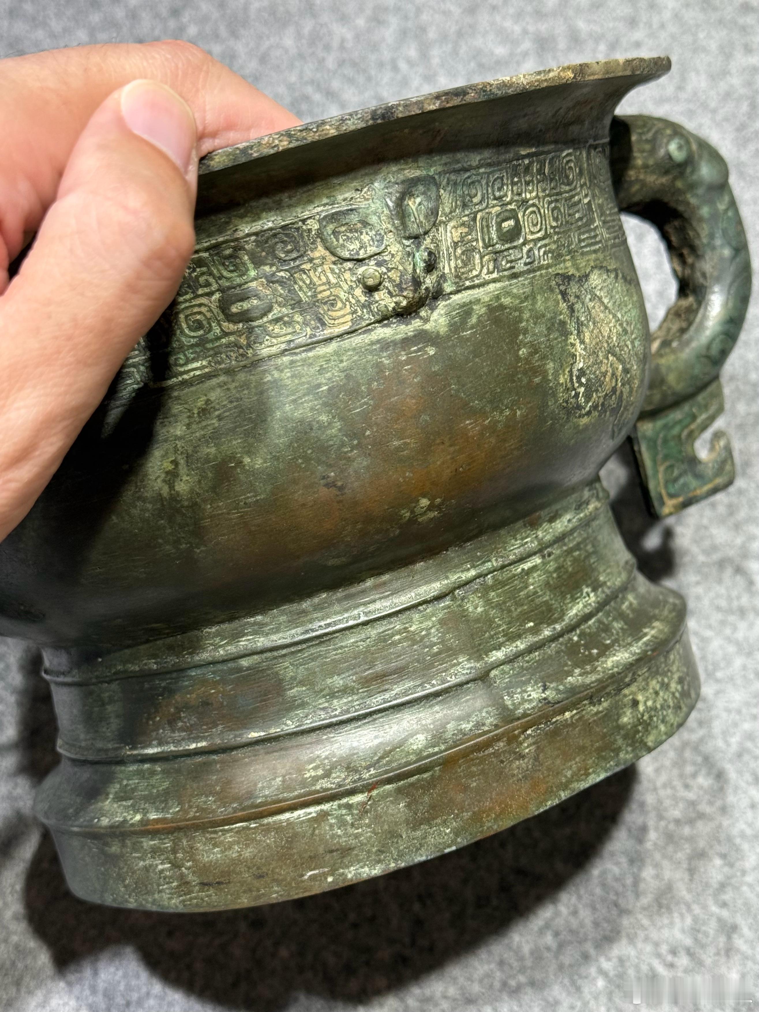 嘉德春拍西周早期 刘体智 容庚等递藏青铜簋280万起拍 流拍来源：彼得•布力嘉遗