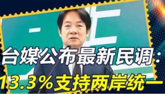 “如果九成台湾人不支持统一，那解放军统一台湾将没任何负担！”台湾曾有份调研，结果