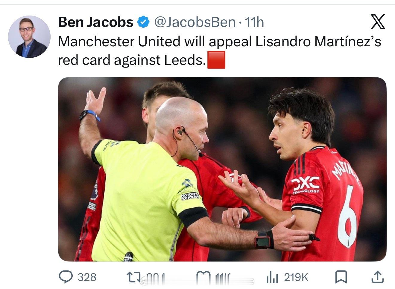 曼联将对利马的红牌上诉上诉失败是不是有追加处罚？英超玩儿我们呢