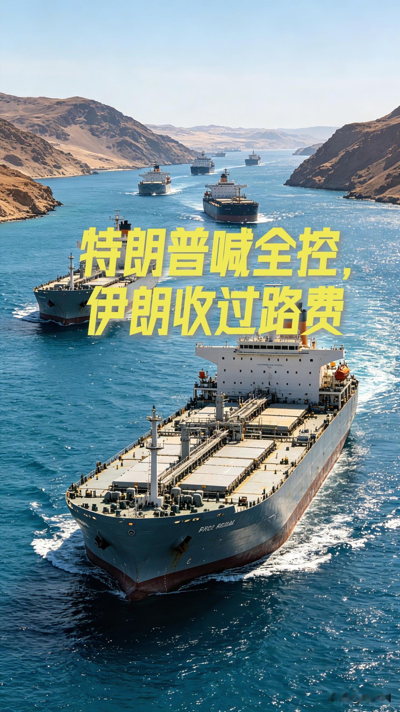 特朗普高喊完全控制霍尔木兹海峡
伊朗当场硬刚直接打脸
首笔通行费照样收进央行账户