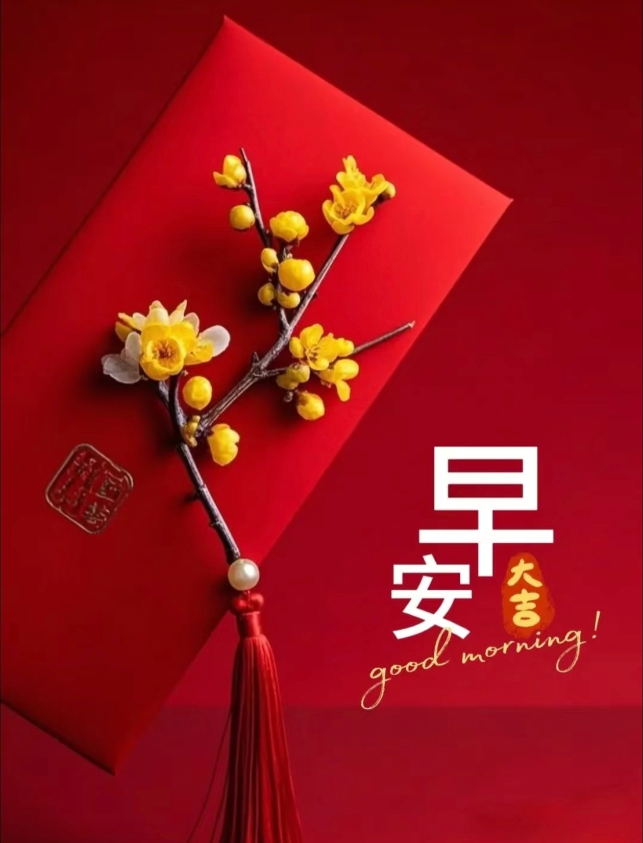 初二福星照，吉祥如意到。新年好运来，幸福身边绕。--早安 