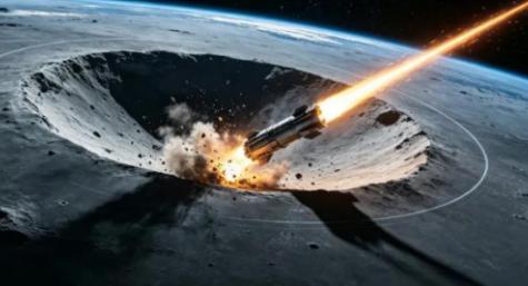 天生的坏种，得不到就破坏！8月5日，美国SpaceX火箭残骸撞击月球，一枚重约4