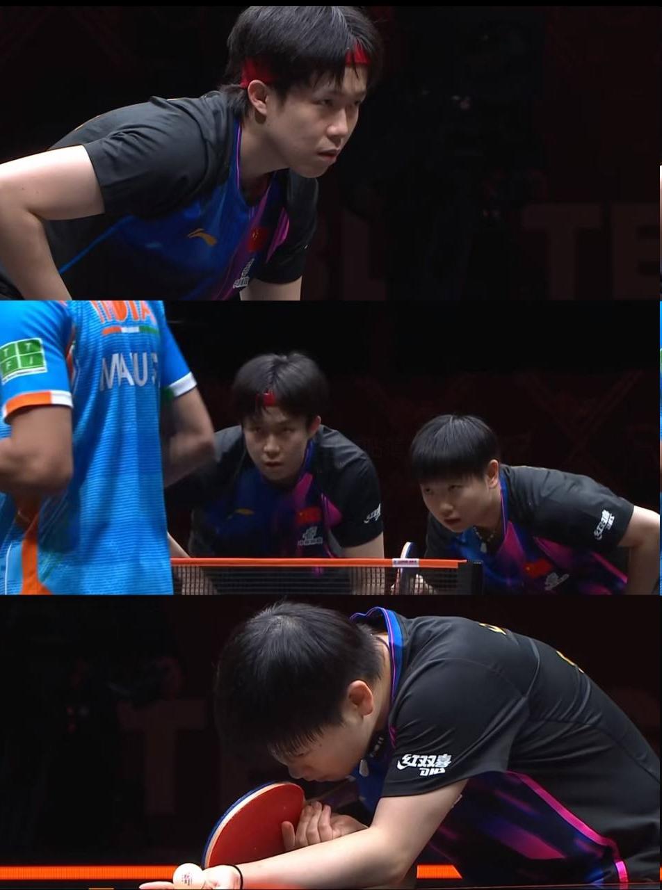 3-0，孙颖莎/王楚钦完爆印度组合玛纳什 -沙/奇塔莱，强势开启WTT香港总决赛