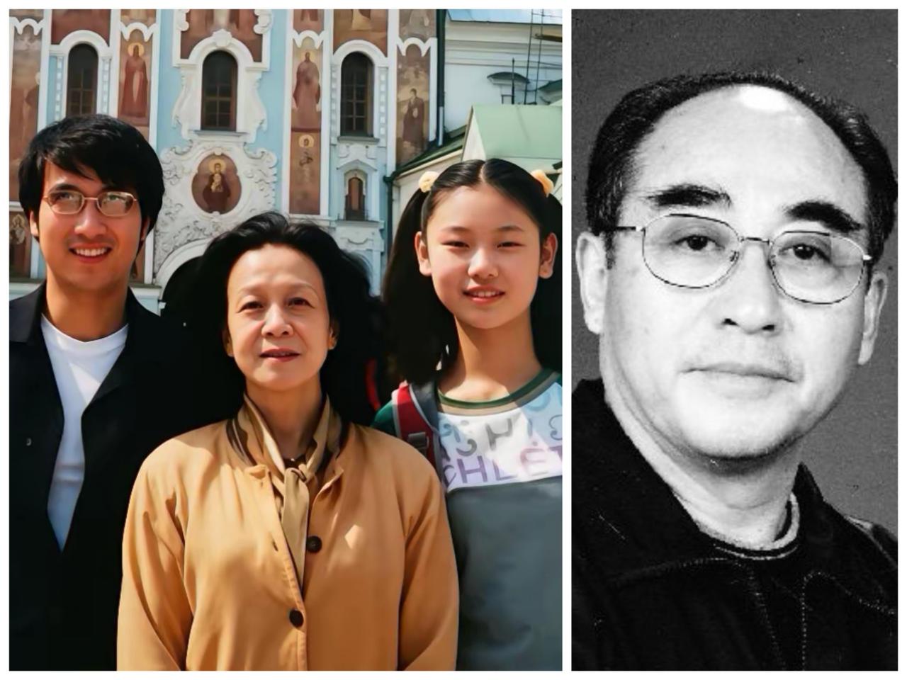 乒乓球世界冠军庄则栋和钢琴家鲍蕙荞当年的文体联姻很有名，这是他们的一双儿女。