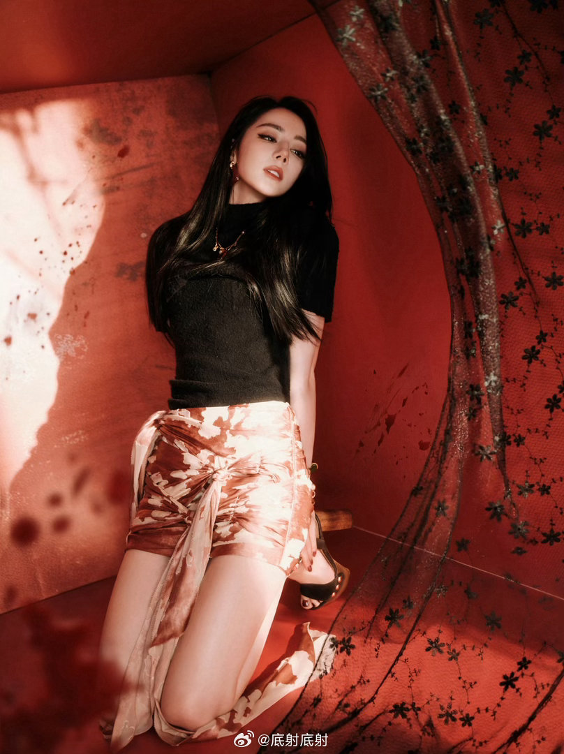 迪丽热巴这完美比例，绝了