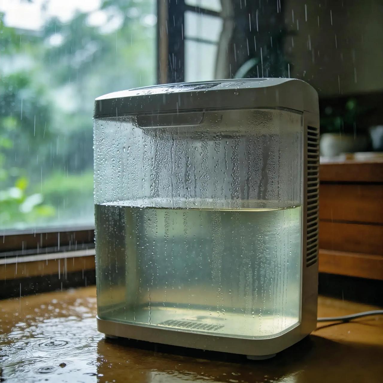 南方梅雨季有多夸张？抽湿机半天直接抽满一桶水
 
一到梅雨季，南方直接开启“水帘