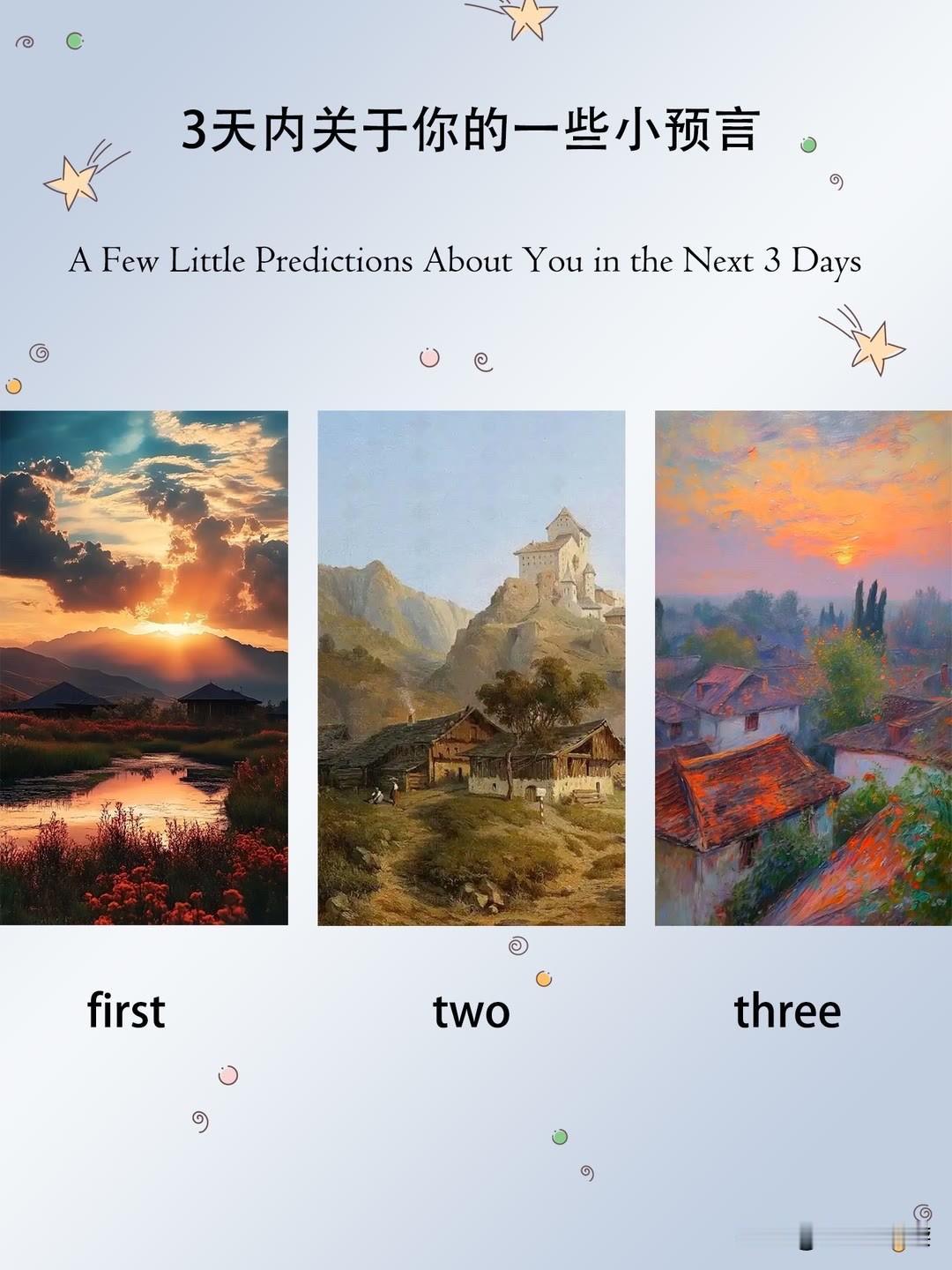 A Few Little Predictions About You in th