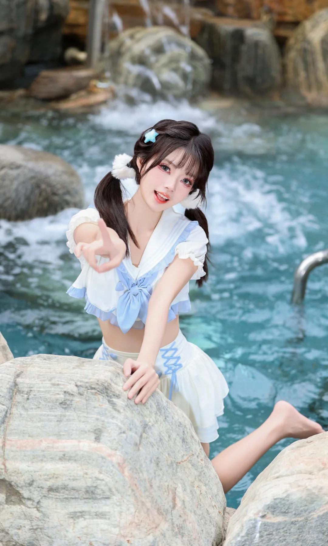 已经快进到温泉time🩵