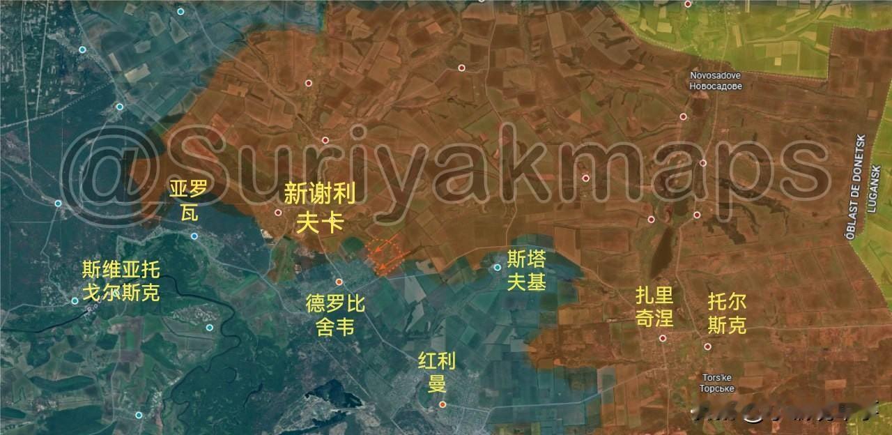 12月4日-5日俄乌最新战报：

1.顿涅茨克州北部前线：
（12月4日）：
过