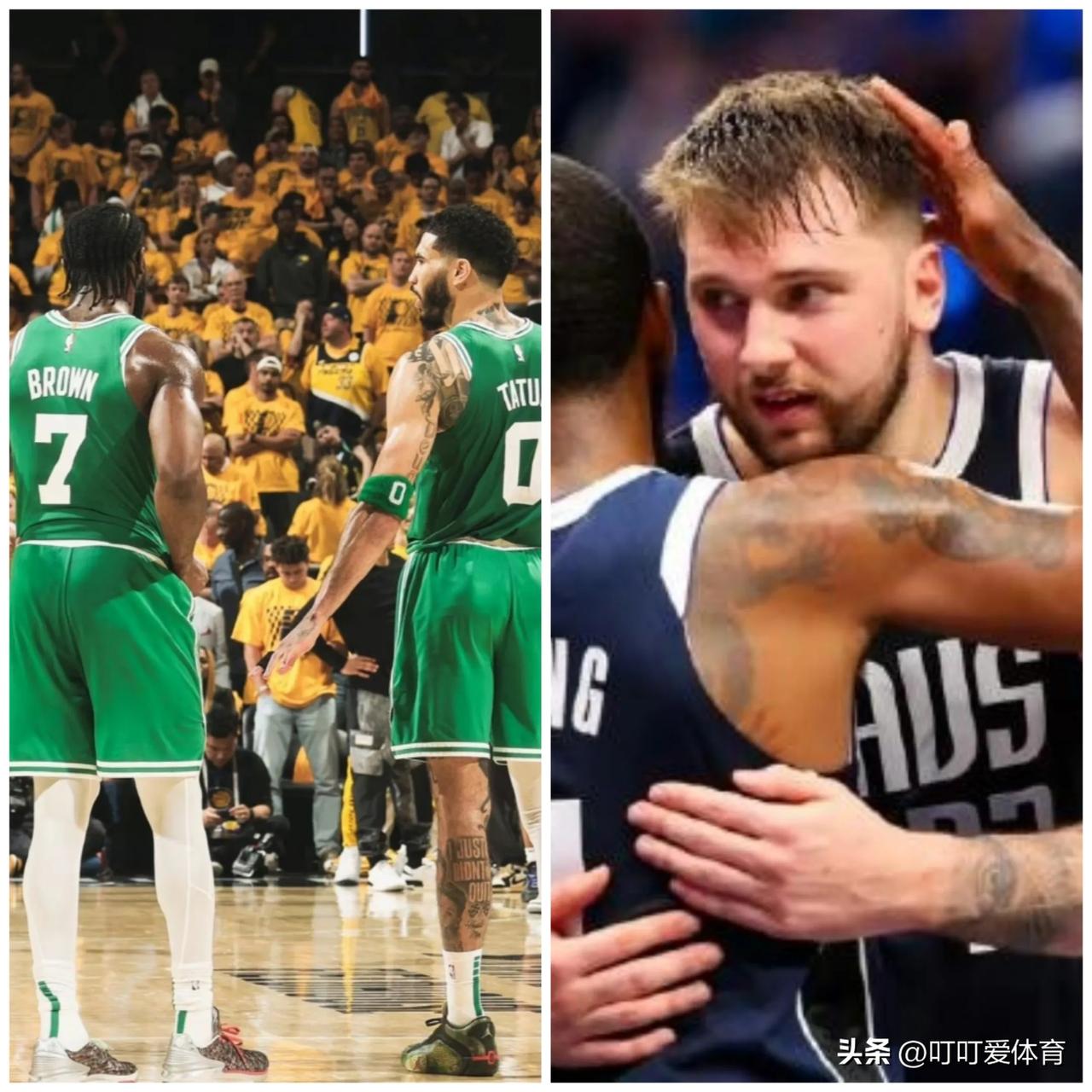 东欧组合要强于双探花，独行侠和凯尔特人会师总决赛，季后赛至今，东契奇和欧文打了1