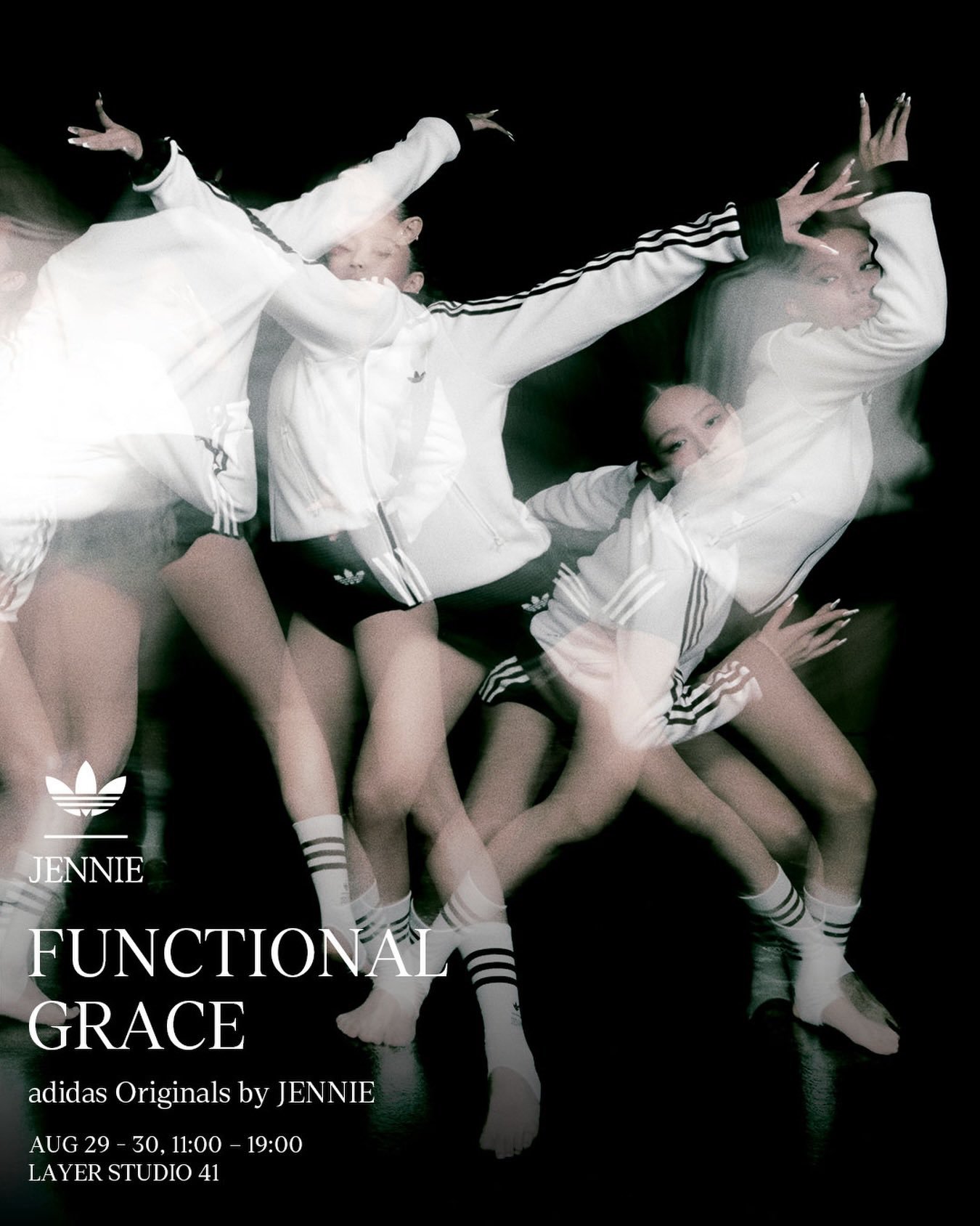 Adidas original by JENNIE首尔联名快闪！！！8月29–3