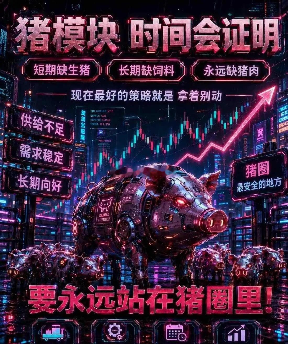 东方大国资金扎堆博弈“猪模块”周期行情，反观昨晚美股，非农数据大幅超出市场预期，