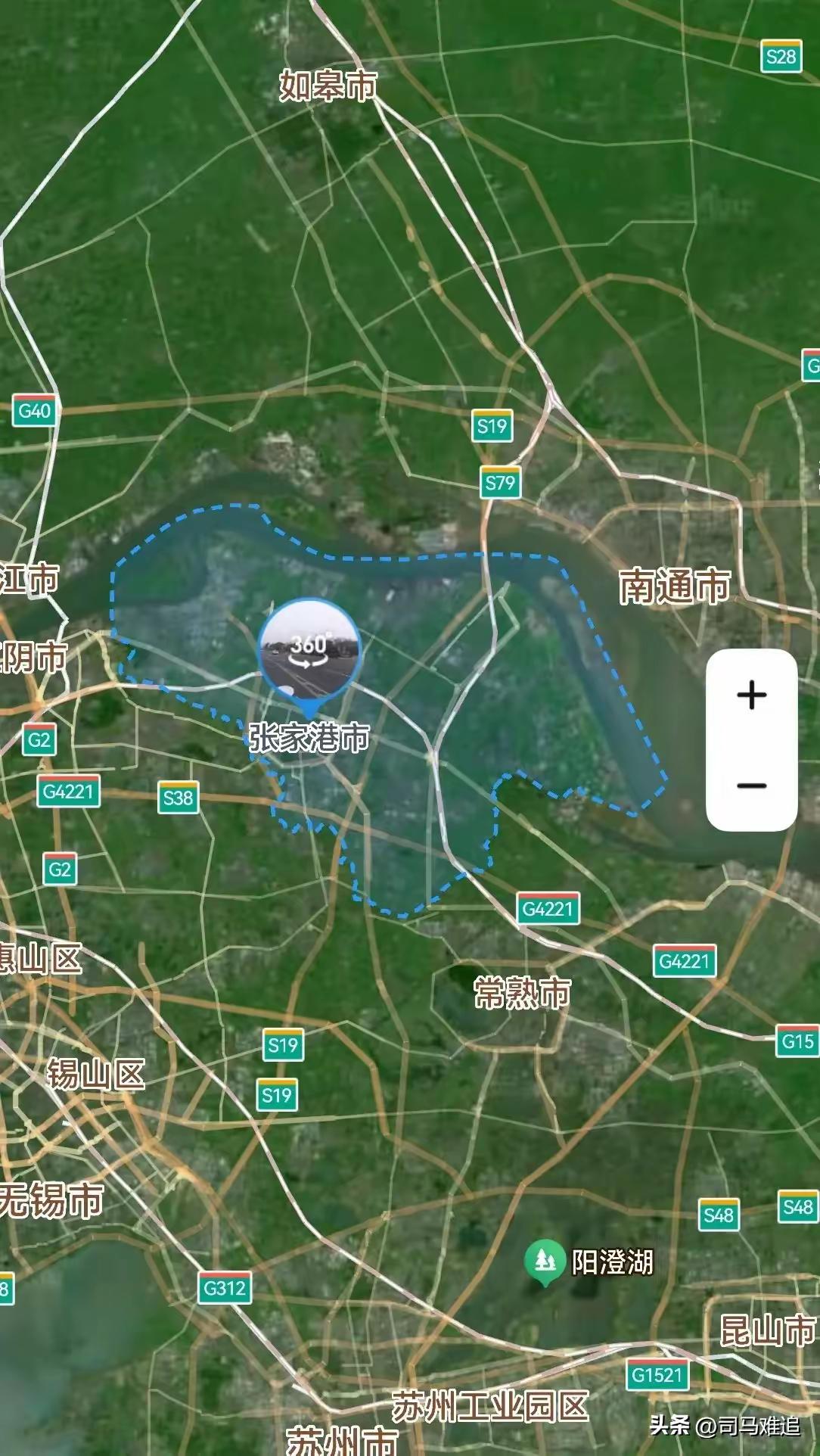 苏州，从张家港1到苏州工业园1是拔提用重吗？
张家港市，总面积999平方公里，下