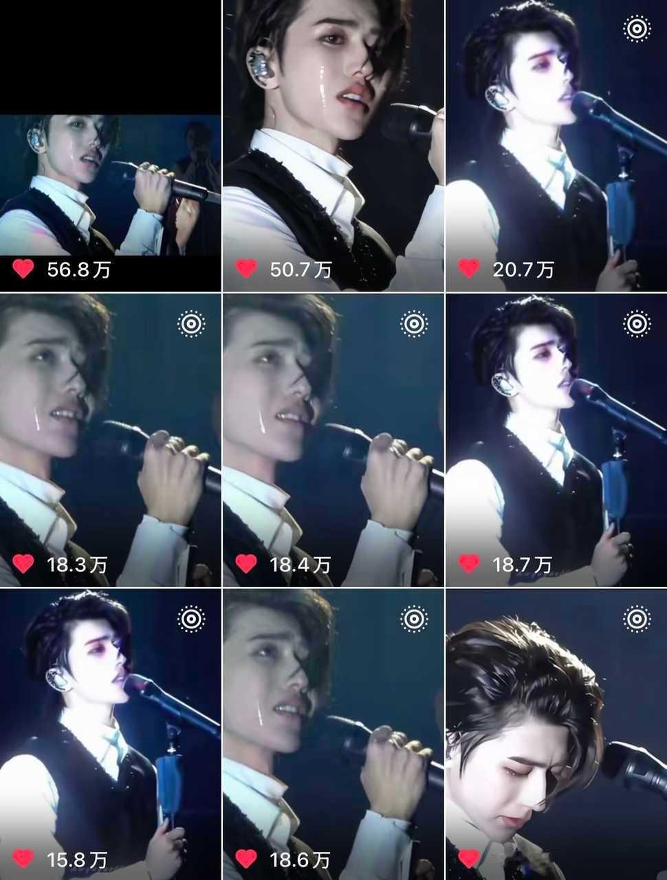 蔡徐坤落泪视频在抖🎵短短几天就高赞无数 出圈对抖帝来说完全易如反掌 期待二登M
