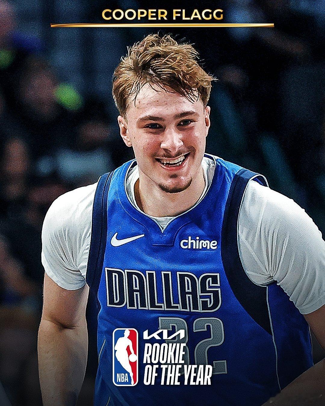 MFFL NBA官方发推。The 2025-26 Kia NBA Rookie 