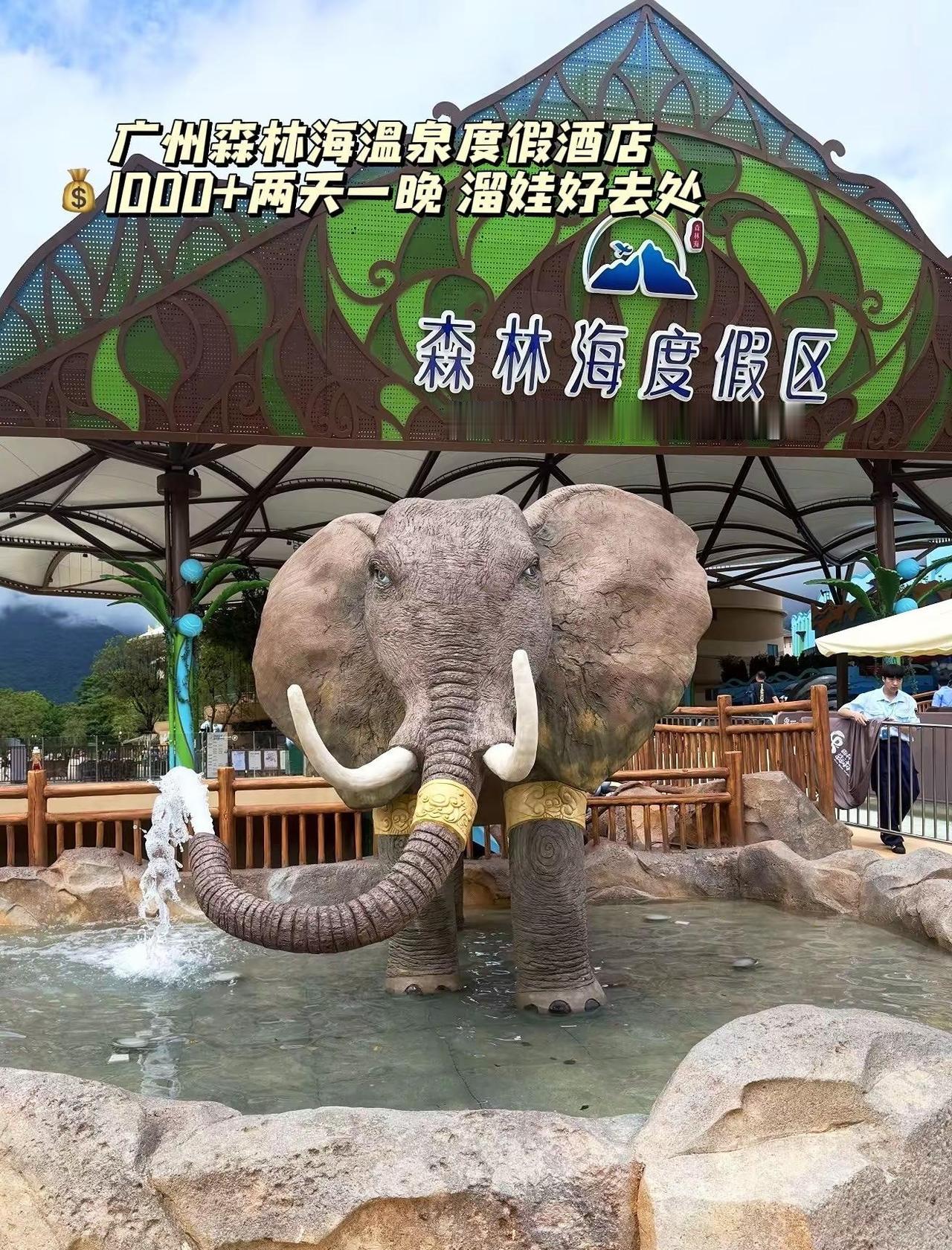 广州森林海温泉度假酒店，今年我都3刷了森林海 森林海温泉度假酒店 森林海嬉水乐园