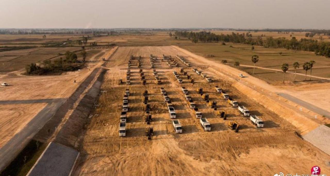 柬埔寨扶南运河第二阶段工程动工。 ​​​