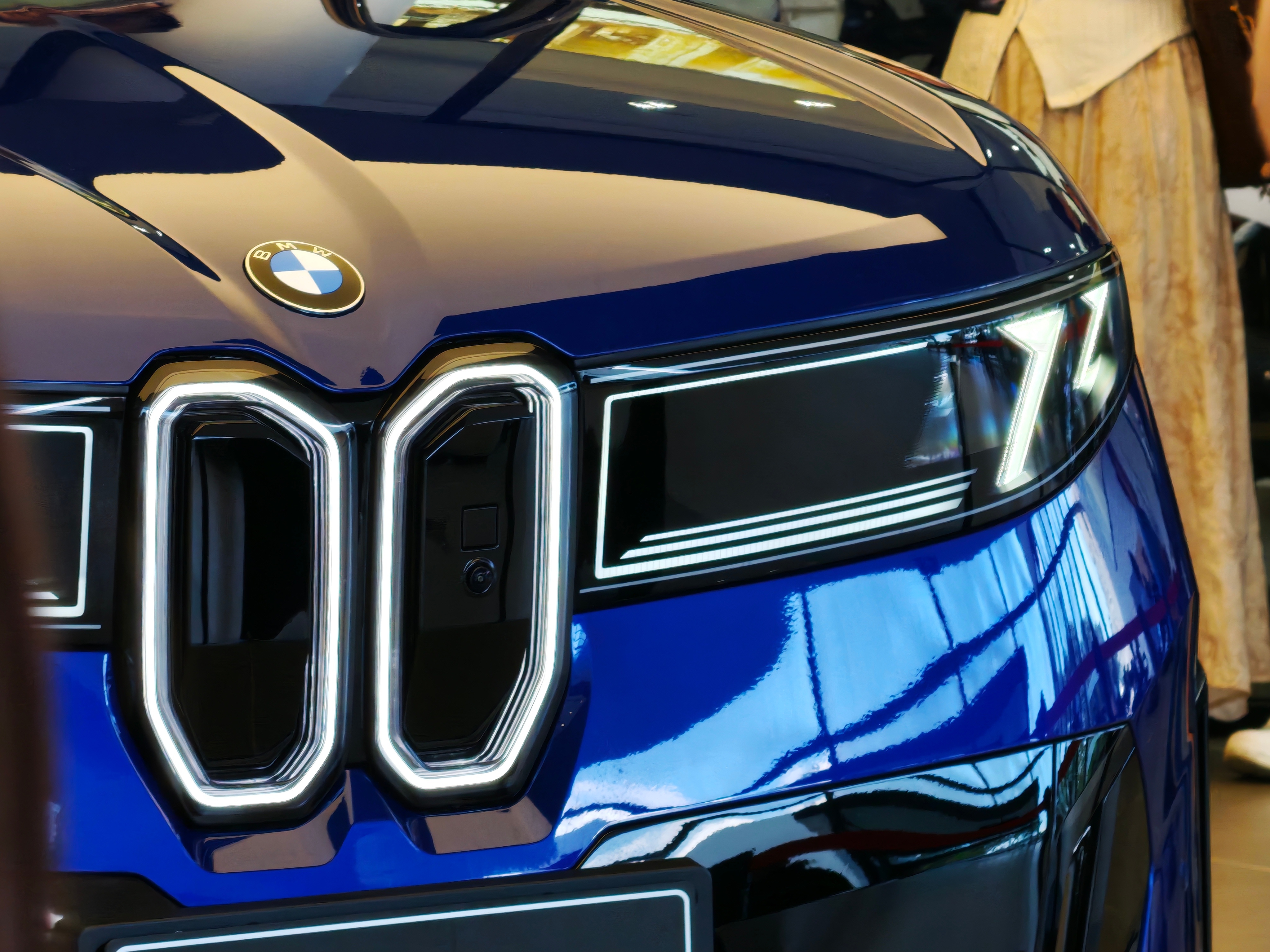 新世代宝马iX3滨海湾蓝，本月底成都车展预售，猜个价格吧宝马bmwskybmw进