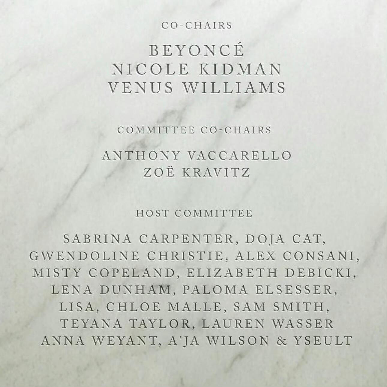 Lisa将担任2026年Met Gala晚会的举办人之一blackpink