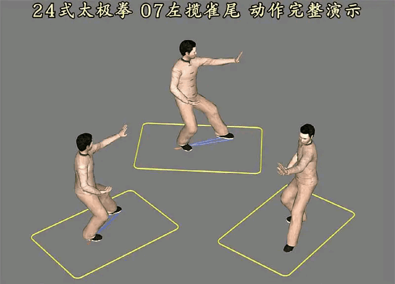 想学习24式太极拳却觉得复杂？今天给大家带来其中的18式动图，轻松上手太极拳！
