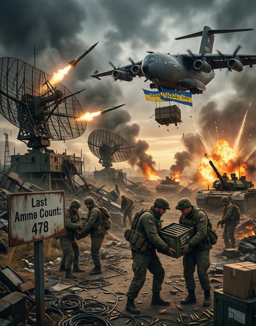 弹药告急！中东一把掏空援乌库存，乌克兰的天空快撑不住了。

美国和盟友最近在中东