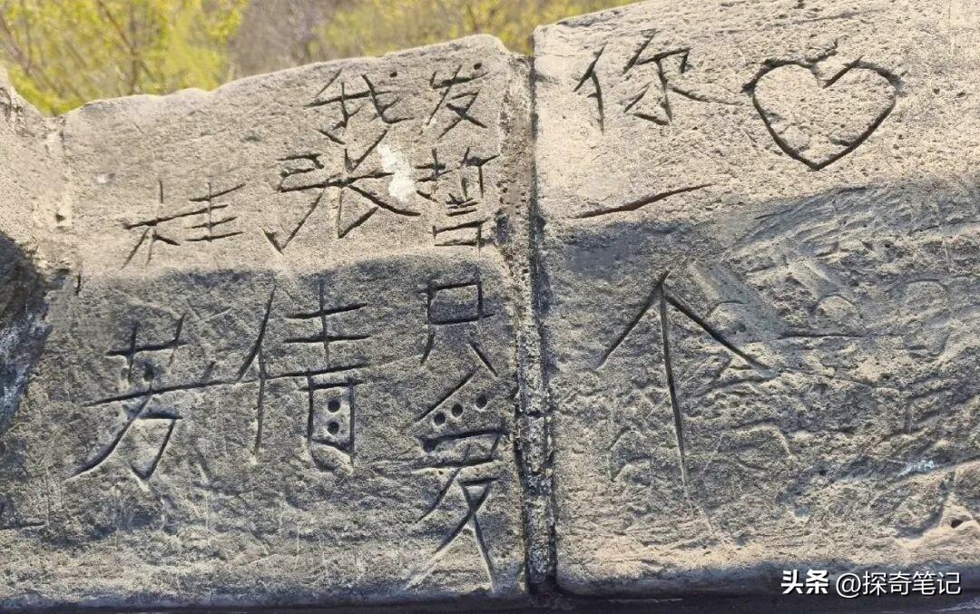 说起长城，最让我心里不是滋味的，不是它的雄伟，而是那些密密麻麻的刻字。我特意查过
