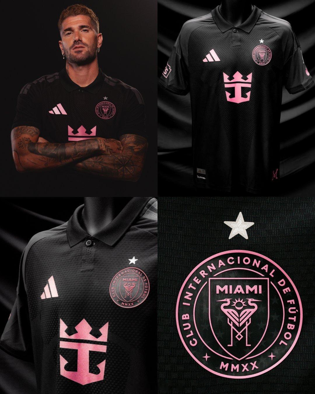 迈阿密国际隆重推出全新客场球衣。由罗德里戈·德保罗领衔的宣传活动正式亮相，MLS