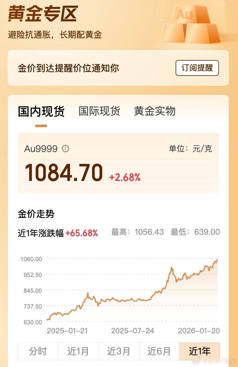 黄金涨飞了 这波黄金行情真的超出预期，本月才21天涨幅就破10%，昨天刚站上47