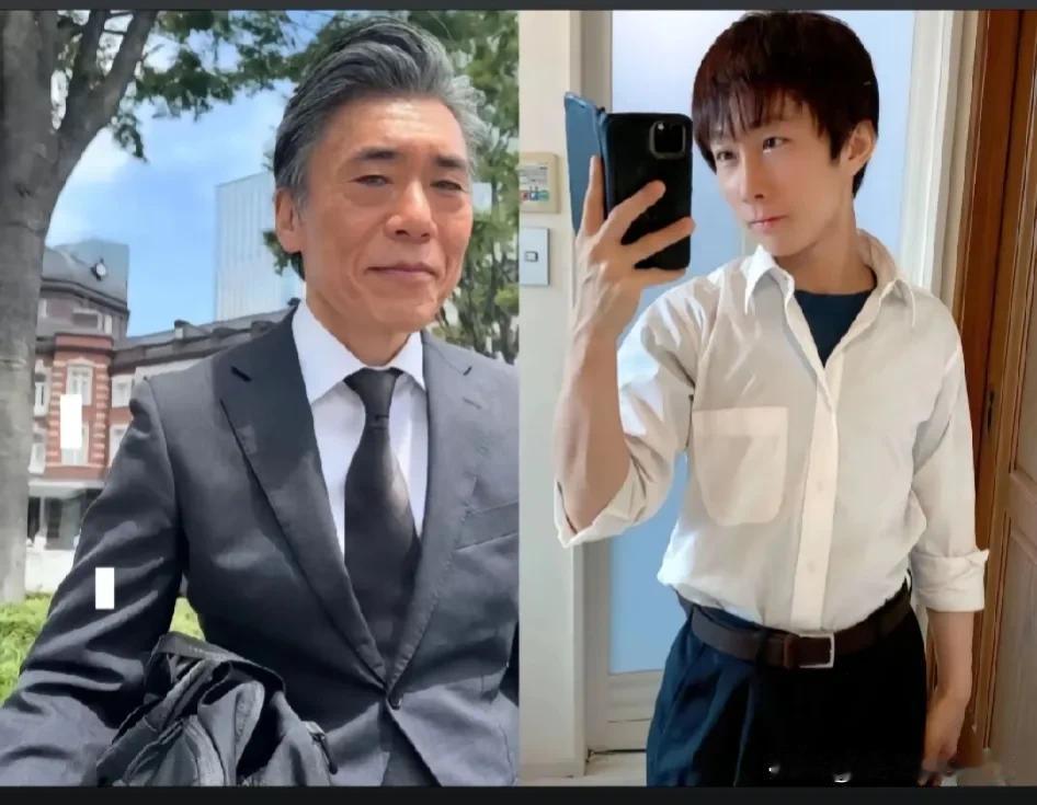 为什么我看他们两个越看越像，不会是父子吧？[笑哭]