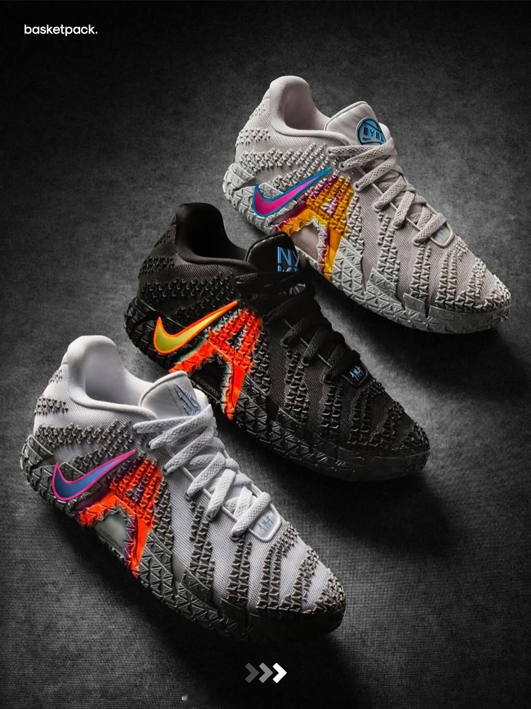 莫兰特 Nike Ja 3新出三个配色你更喜欢哪个？A. NY vs N Y （