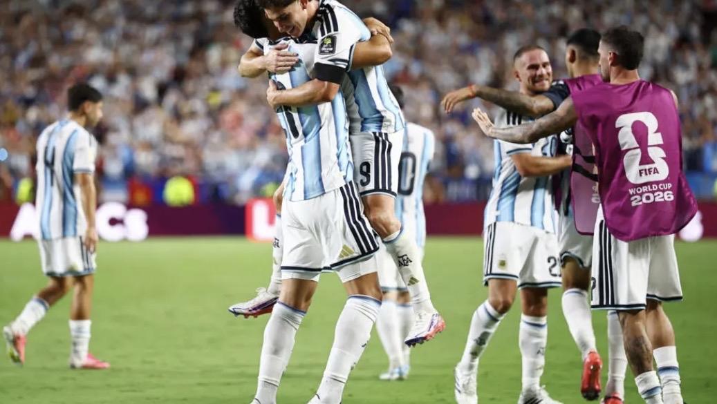 2026年世界杯：阿根廷在加时赛中以3比1战胜瑞士，晋级半决赛  
阿根廷队在四