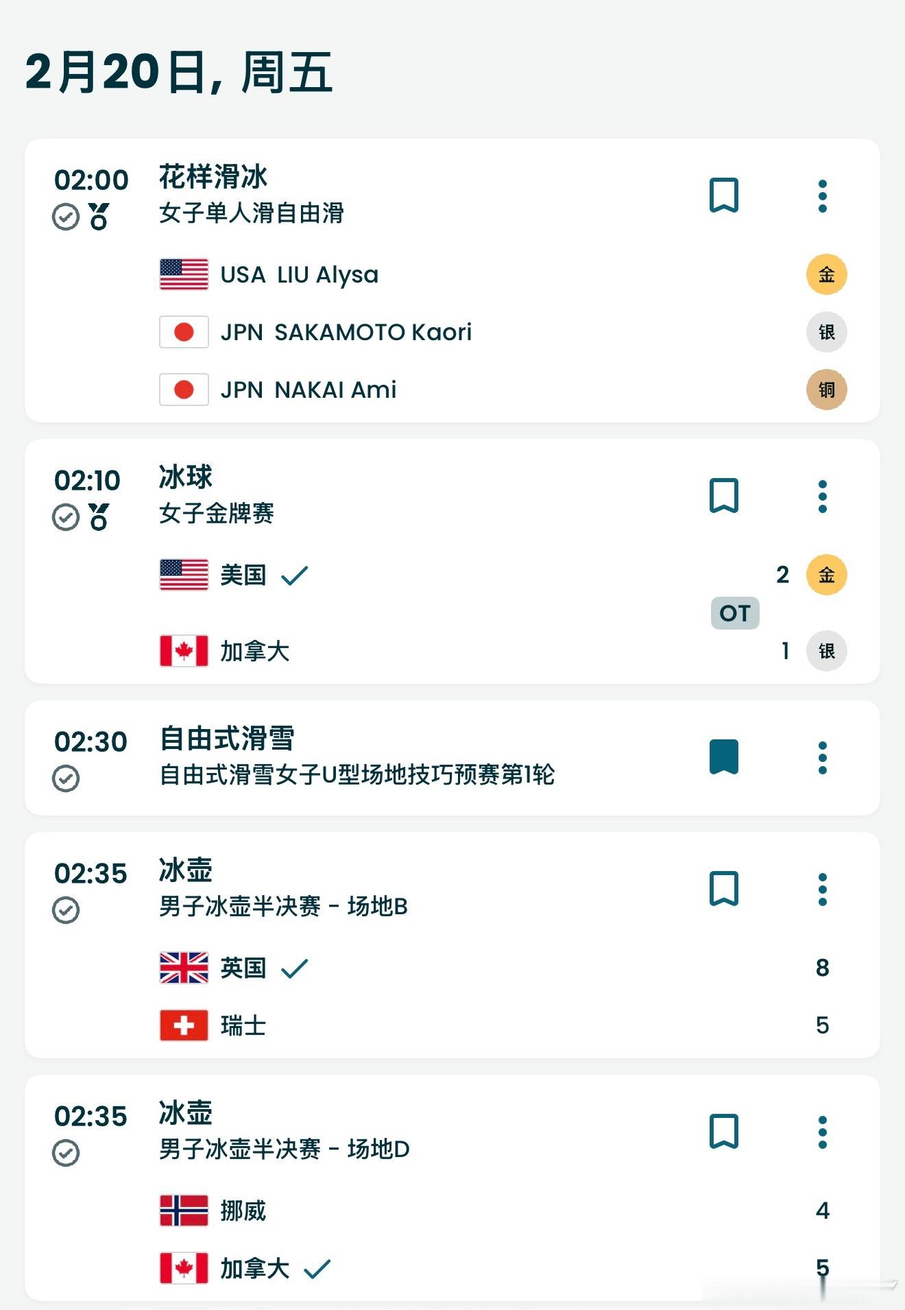 2.20早间奥运新闻全民聊冬奥 1 张瑞阳总分178.3分获得女子花样滑冰第19